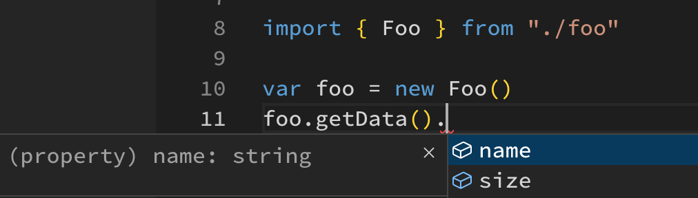 Type hinting in VSCode